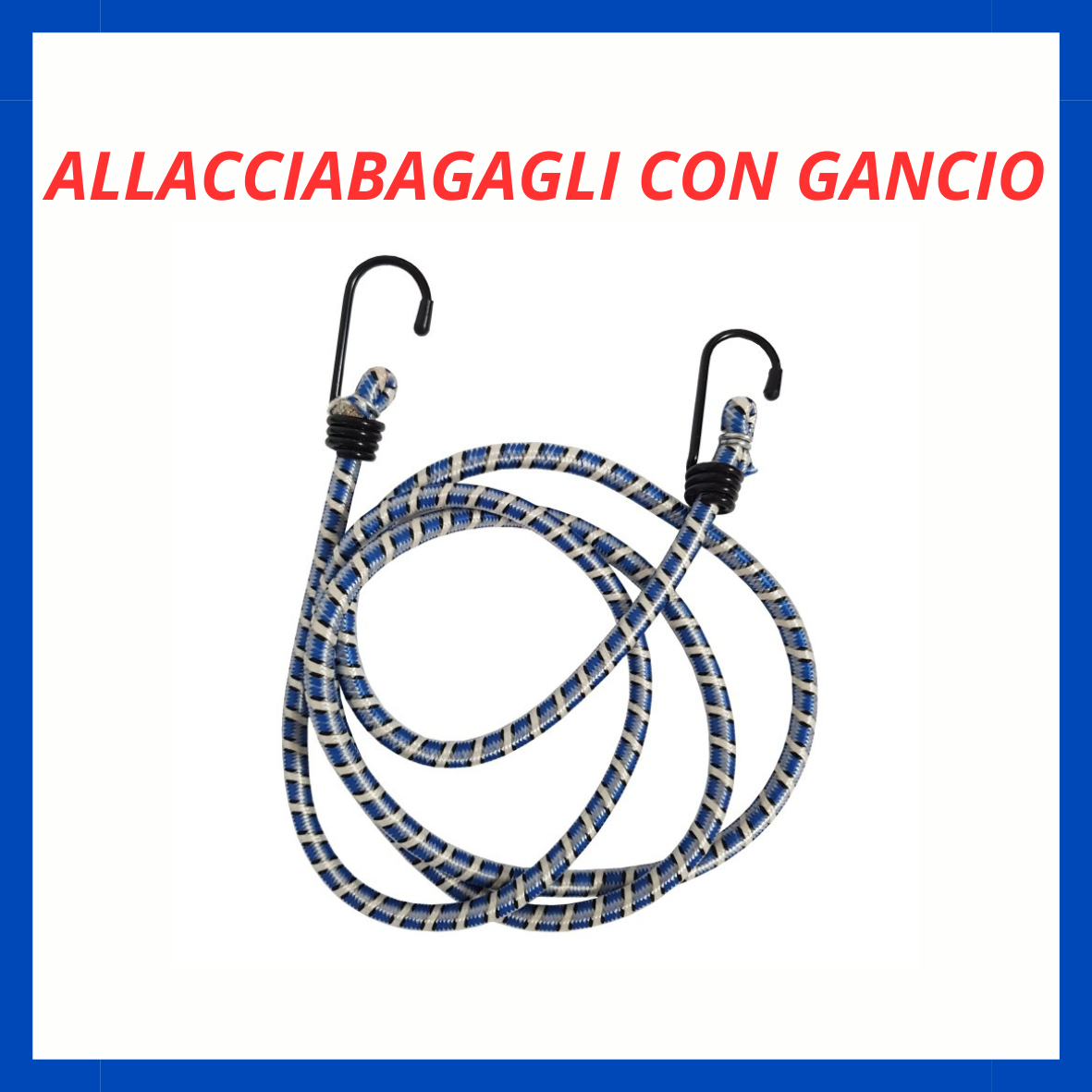 Allacciabagagli con gancio FR.