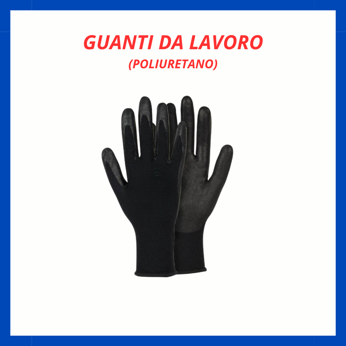 Guanti da lavoro (poliuretano) AA.