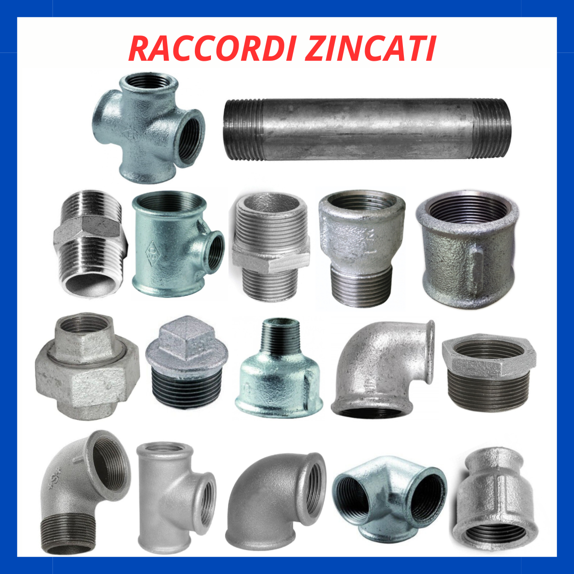Raccordi zincati RC.