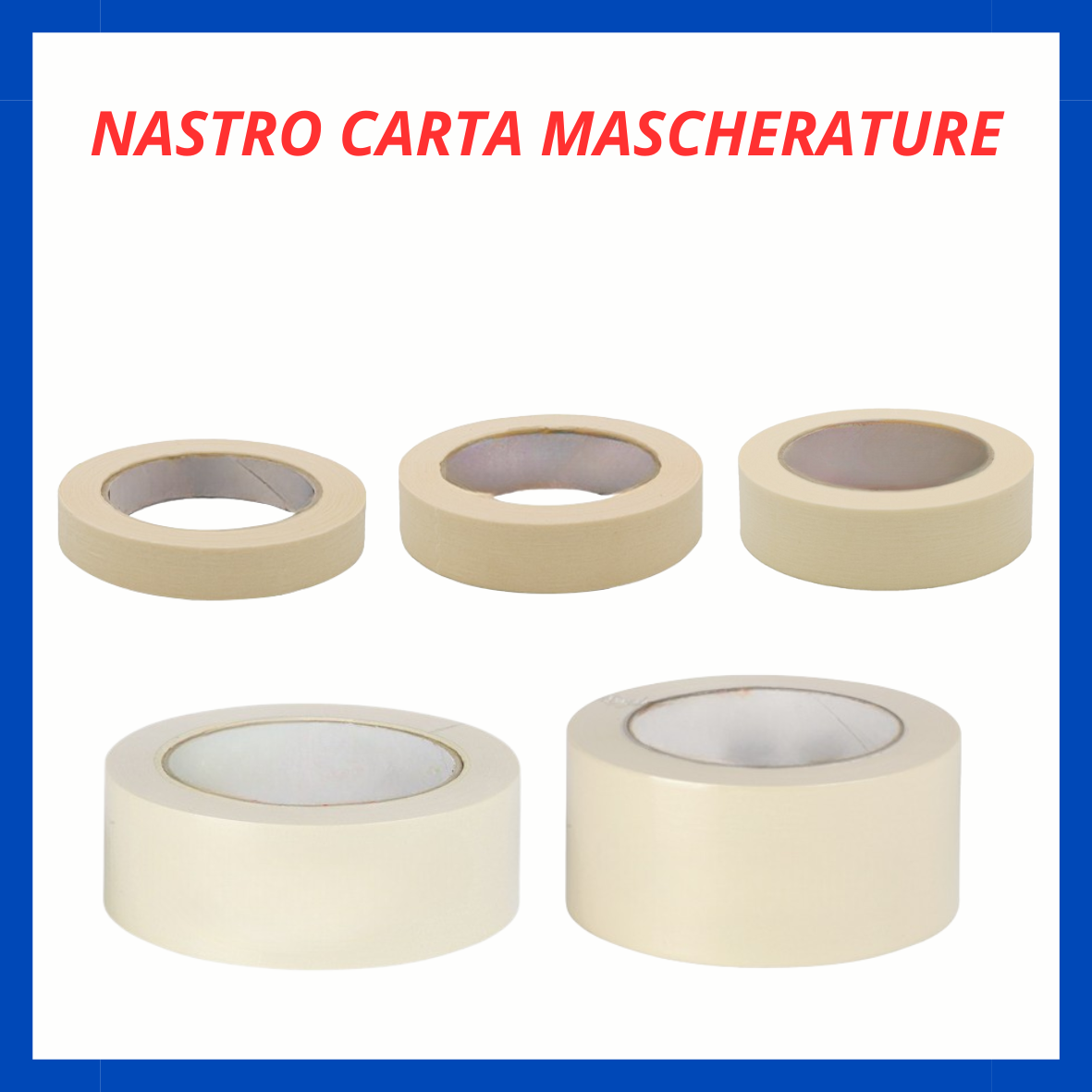 Nastro carta per mascherature AC.
