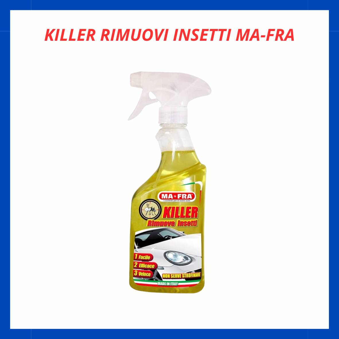 Killer rimuovi insetti Ma-Fra AM.