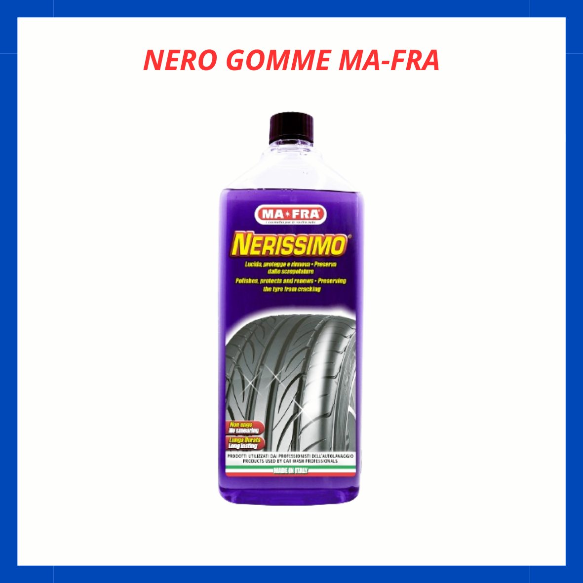 Nero gomme Ma-Fra AM.