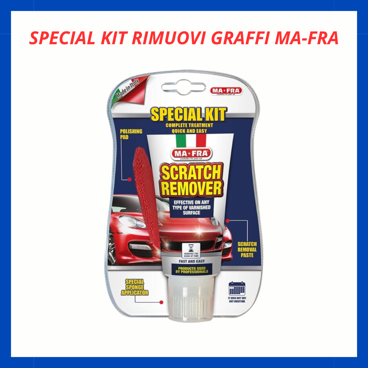 Special kit rimuovi graffi Ma-Fra AM.