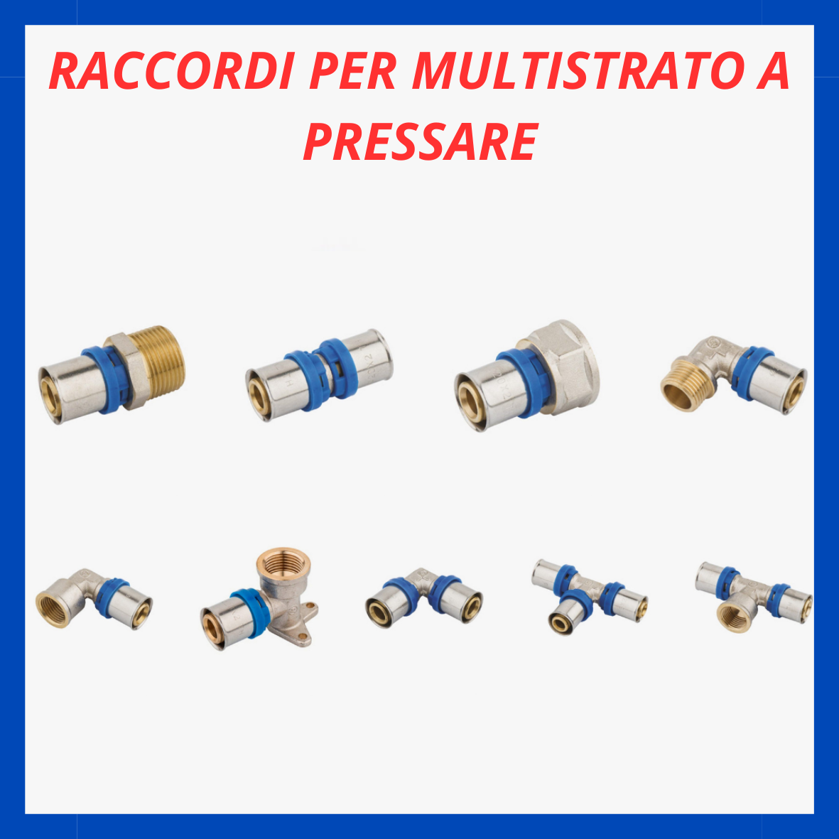 Raccordi per multistrato a pressare RC.