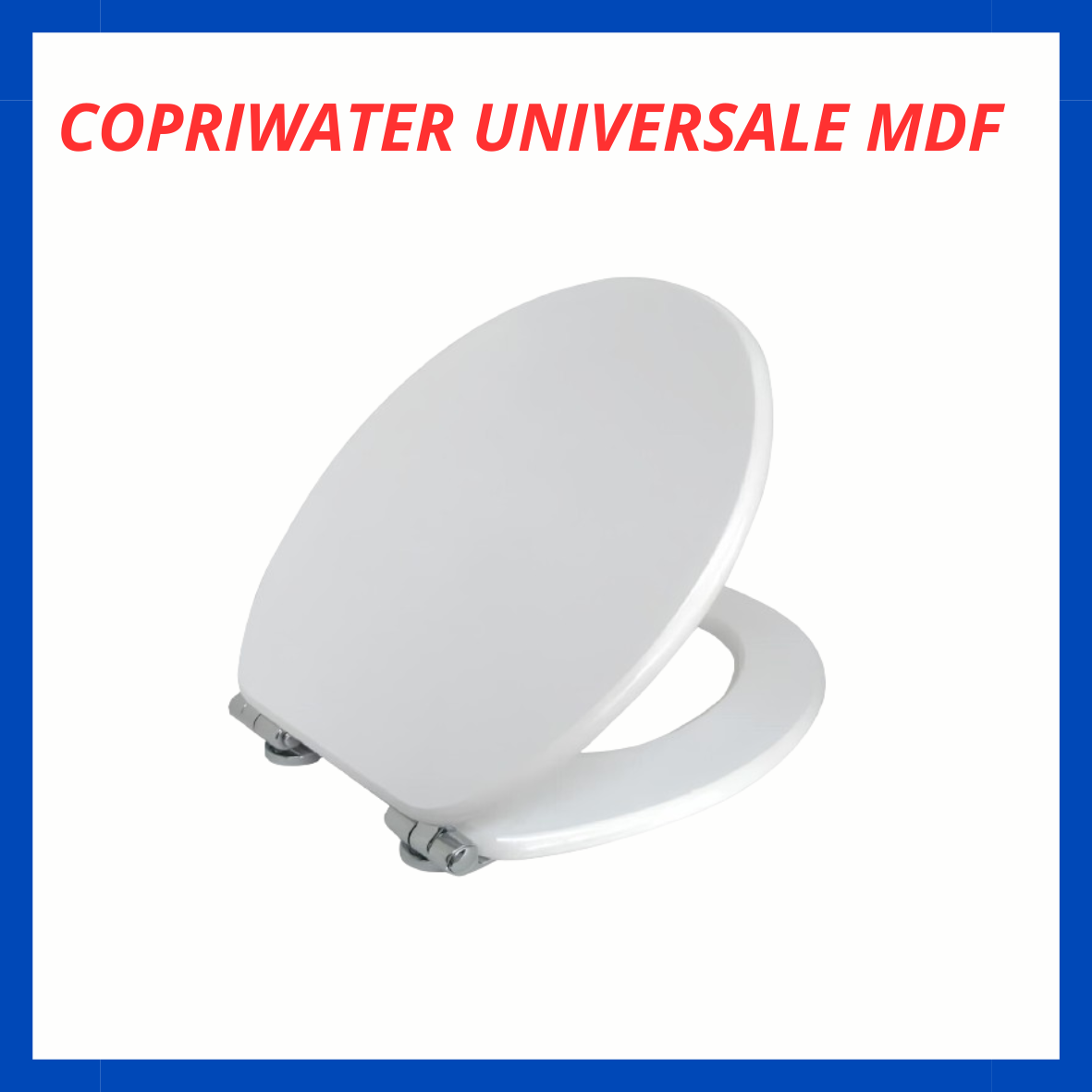 Copriwater universale in fibra di legno mdf CB.