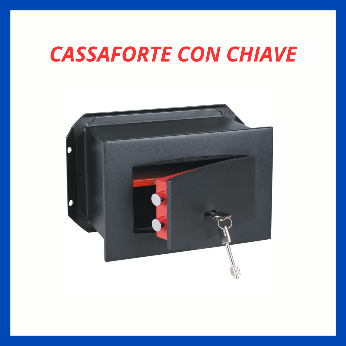 Cassaforte con chiave FR.