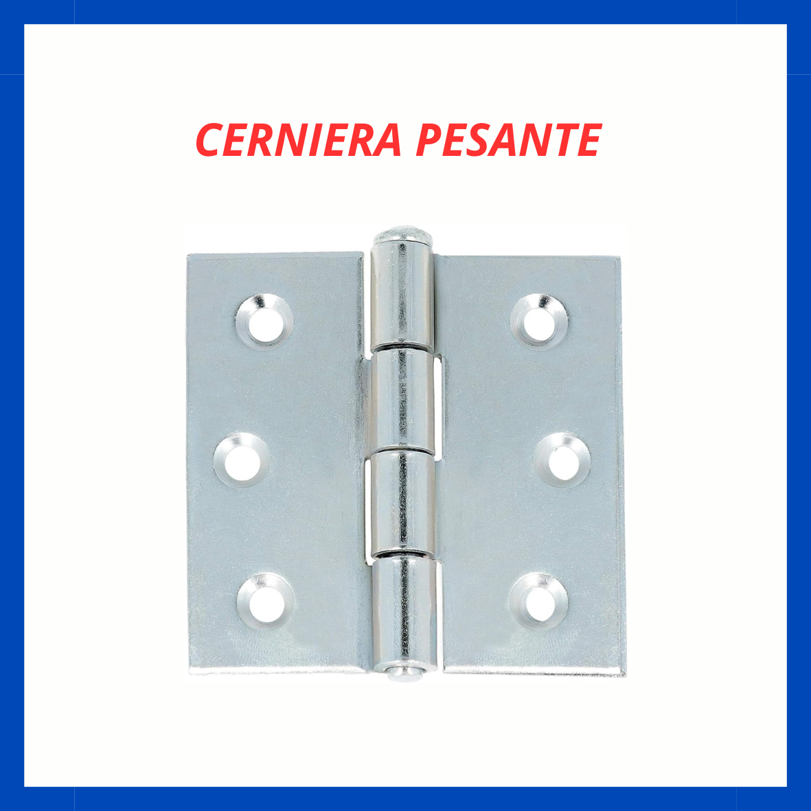 Cerniera pesante perno fisso FR.