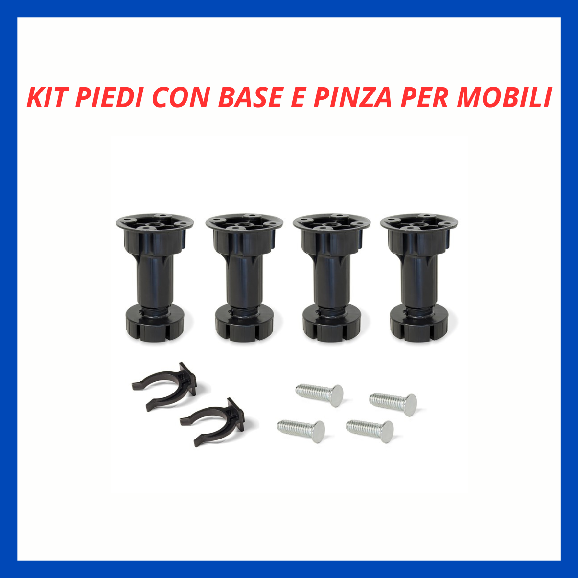 Kit pidi con base e pinza per mobili FR.