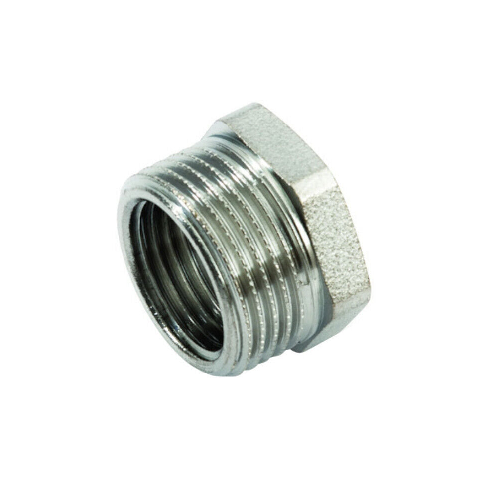 Raccordi in ottone cromato RC.