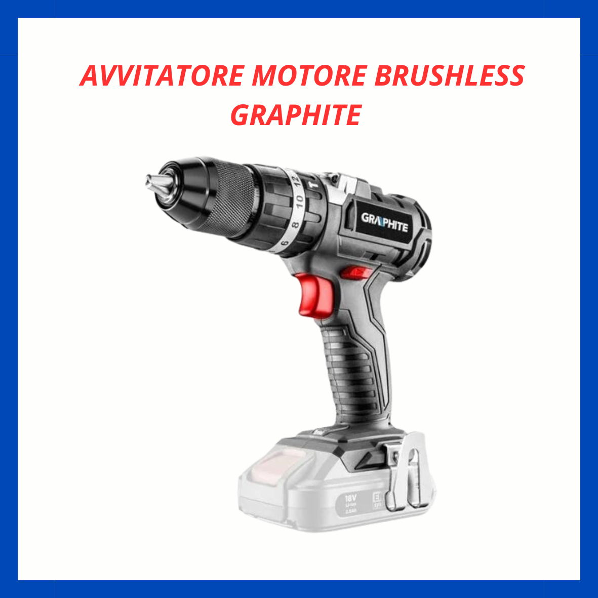 Avvitatore motore brushless Graphite EU.