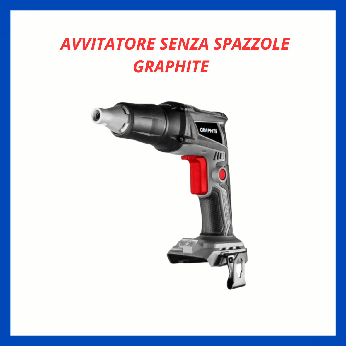 Avvitatore senza spazzole Graphite EU.