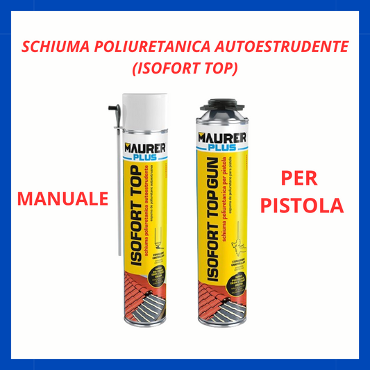 Schiuma poliuretanica autoestrudente isofort top maurer FR.