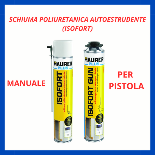Schiuma poliuretanica autoestrudente isofort maurer FR.