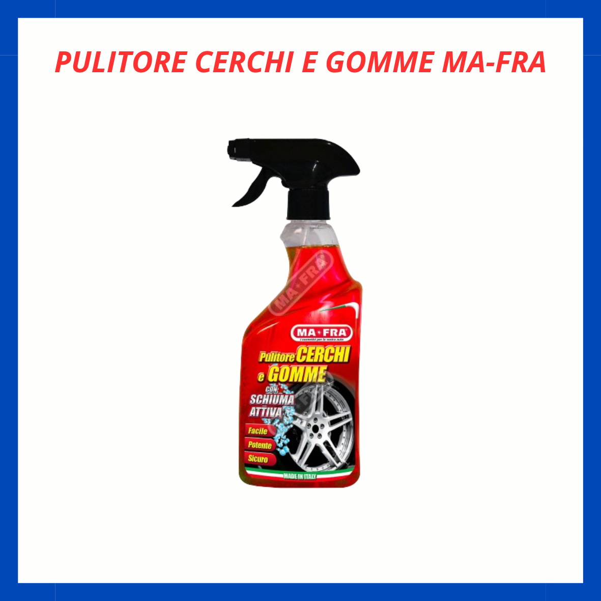 Pulitore cerchi e gomme Ma-Fra AM.