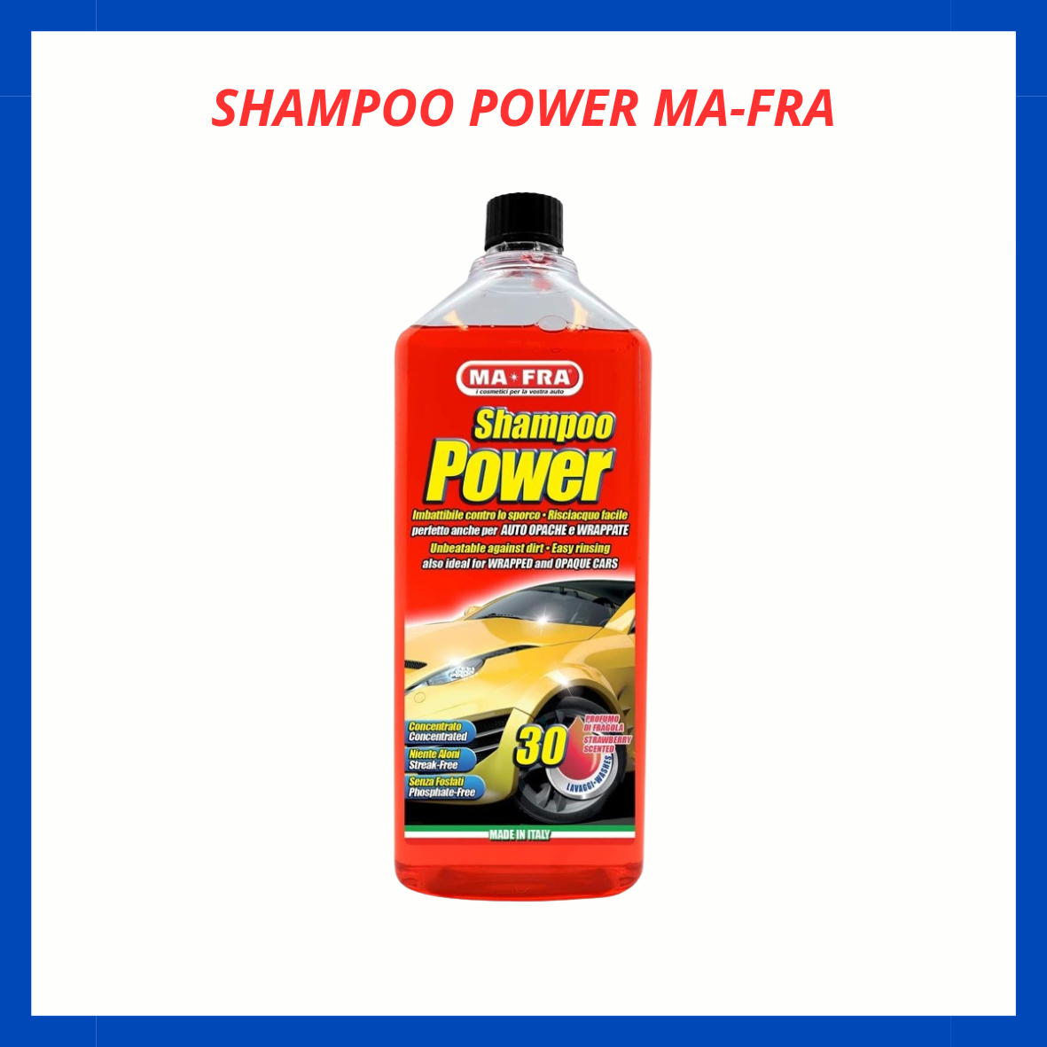 Shampoo power Ma-Fra AM.