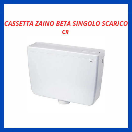 Casetta wc zaino beta singolo scarico CR CB.
