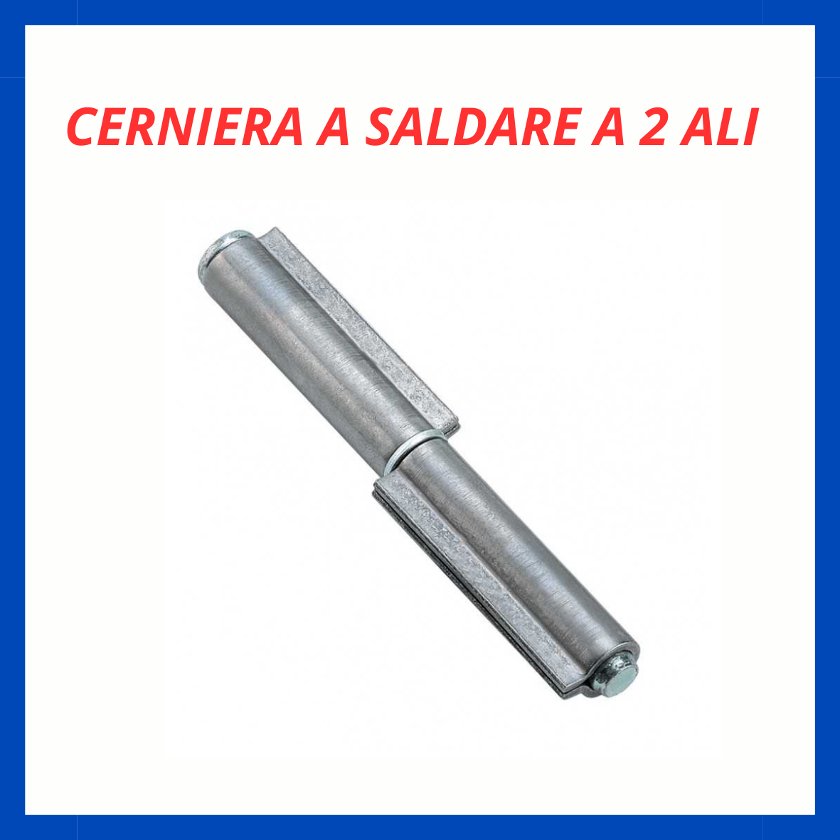 Cerniera a saldare a 2 ali FR.