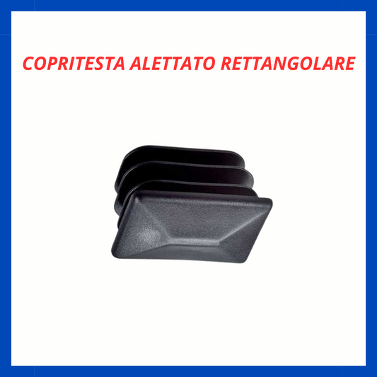 Copritesta alettato rettangolare FR.