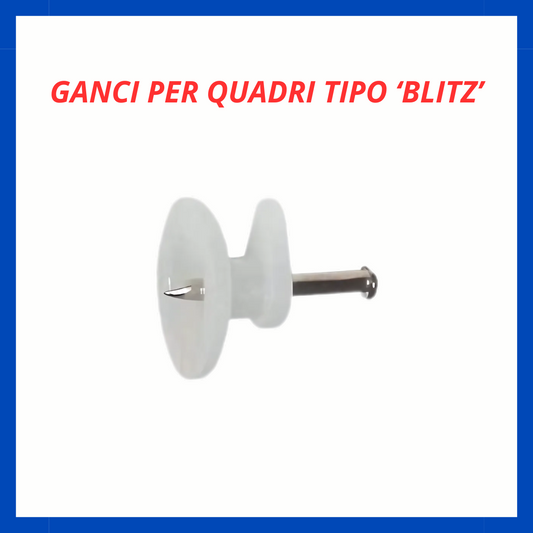 Ganci per quadri tipo 'blitz' FR.