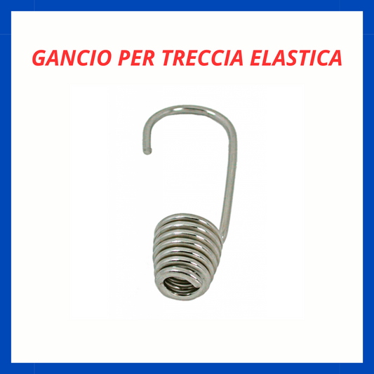 Gancio per treccia elastica FR.