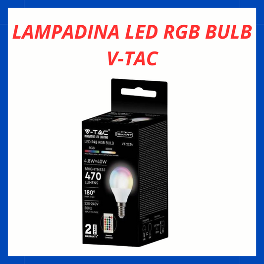 Lampadina Led RGB Bulb EL.