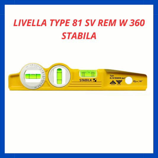 Livella type 81 SV REM W 360 Stabila ED.