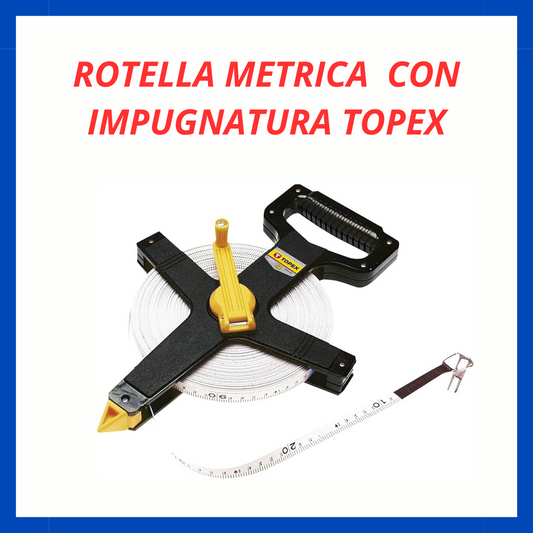 Rotella metrica con impugnatura ED.