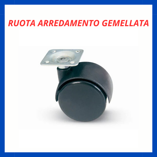Ruota arredamento gemellata FR.