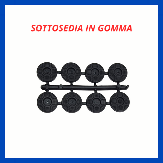 Sottosedia in gomma CS.