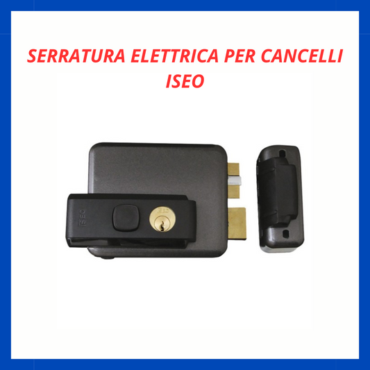 Serratura elettrica per cancelli Iseo 53N FR.